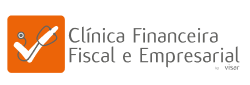 Logótipo Clínica Financeira, Fiscal e Empresarial by Visar